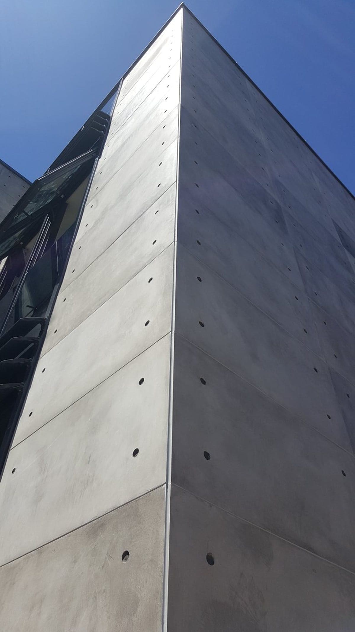 concrete wall texture panel cladding facade in Hyderabad Telangana