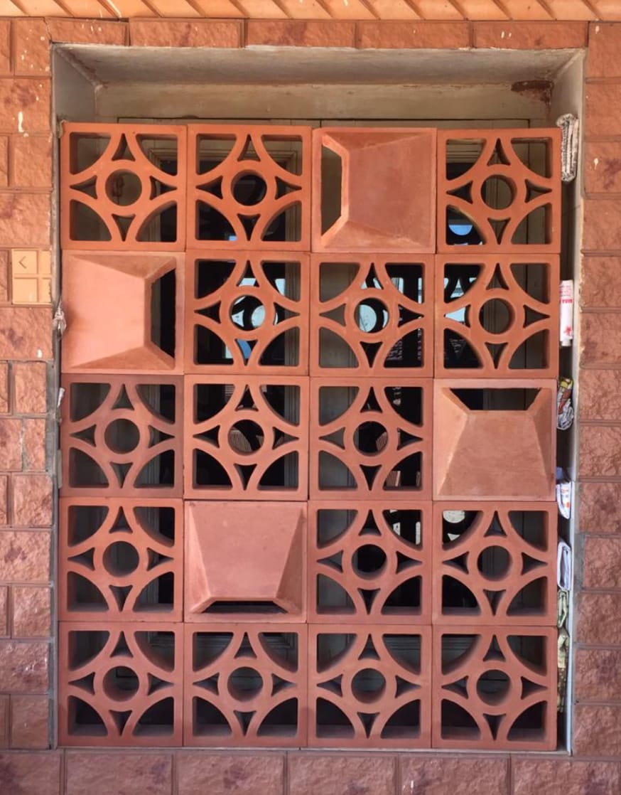 Terracotta Clay Jali Partition Wall Cladding Facade  in Hyderabad Telangana