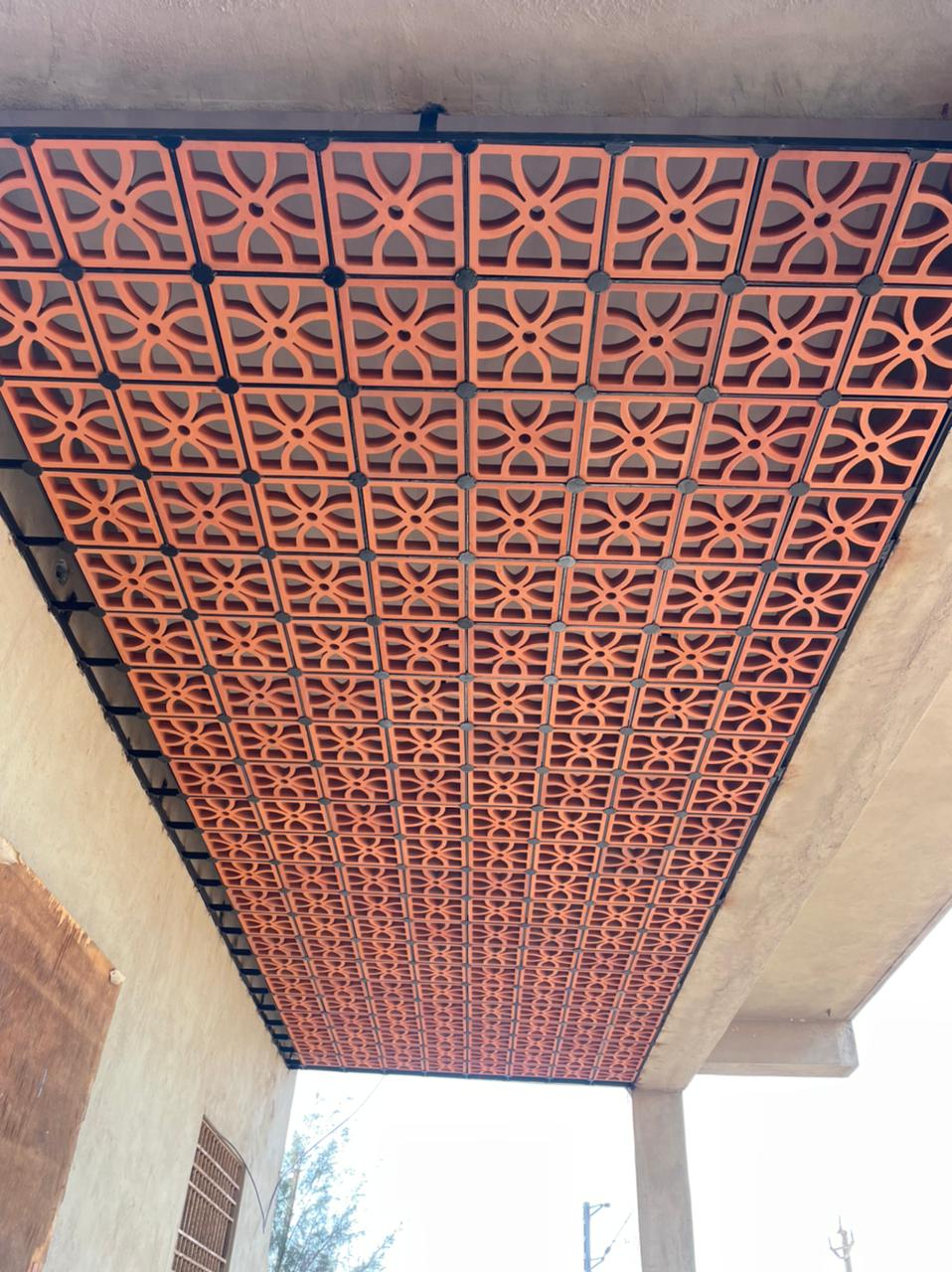 Terracotta Clay Jali Partition Wall Cladding Facade  in Hyderabad Telangana